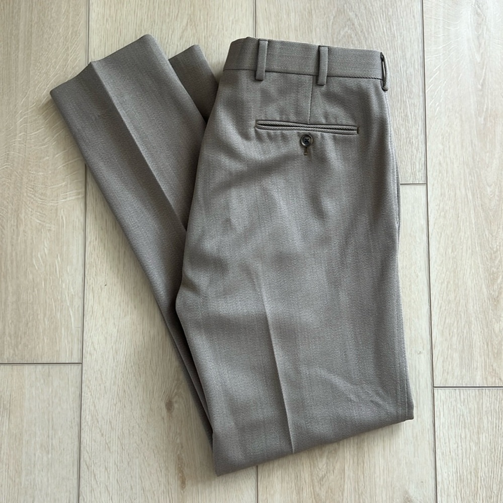 ✨Brooks Brothers—Classic Fit Wool Dress Pants W34✨